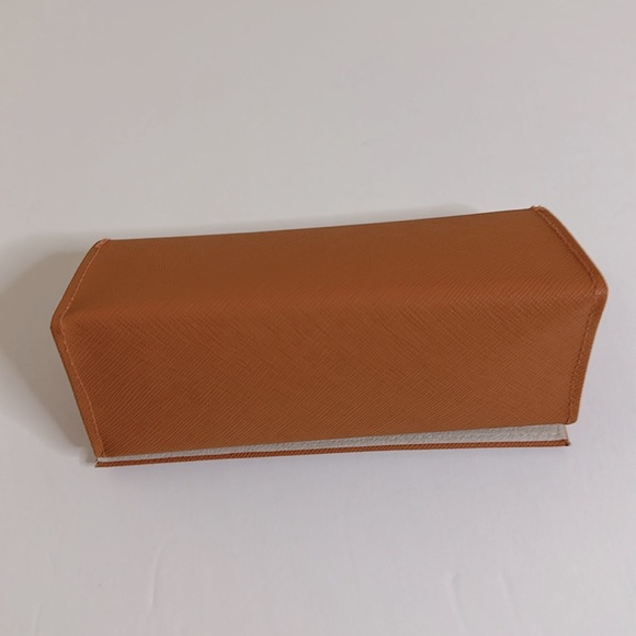 TORY BURCH || NWOT - Burnt Orange Eyeglass Case - Picture 7 of 10